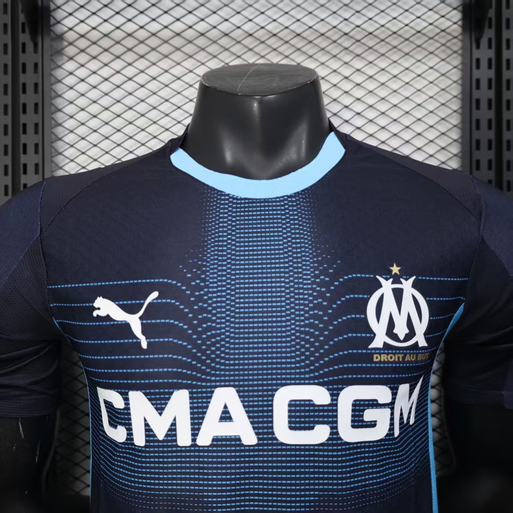 (S-3XL) 1:1 Copy Top Quality 2025/2026 Player: 25-26 Marseille away