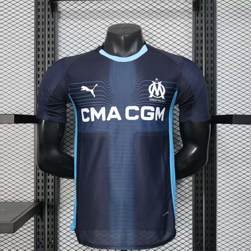 (S-3XL) 1:1 Copy Top Quality 2025/2026 Player: 25-26 Marseille away