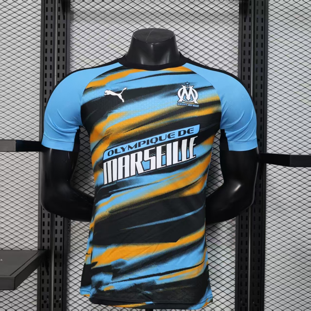 (S-3XL) 1:1 Copy Top Quality 2025/2026 Player: 25-26 Marseille training kit