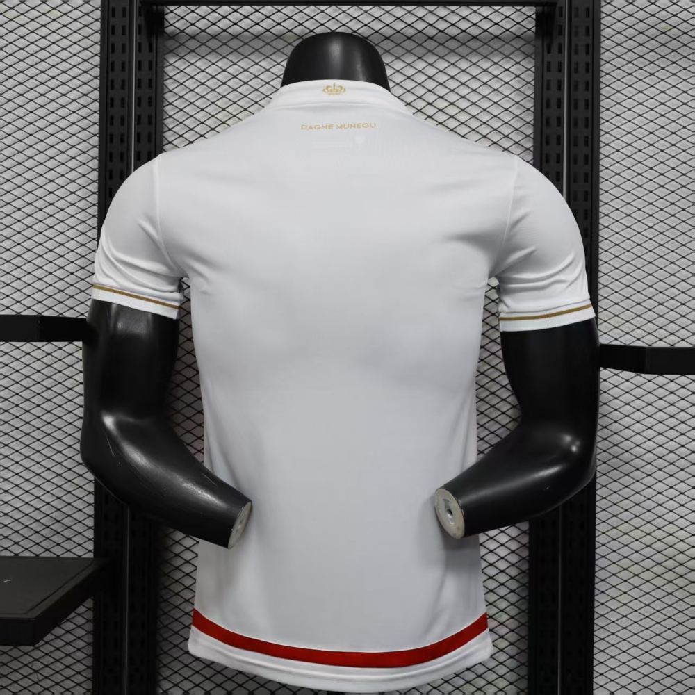 (S-3XL) 1:1 Copy Top Quality 2025/2026 Player: 25-26 Monaco home