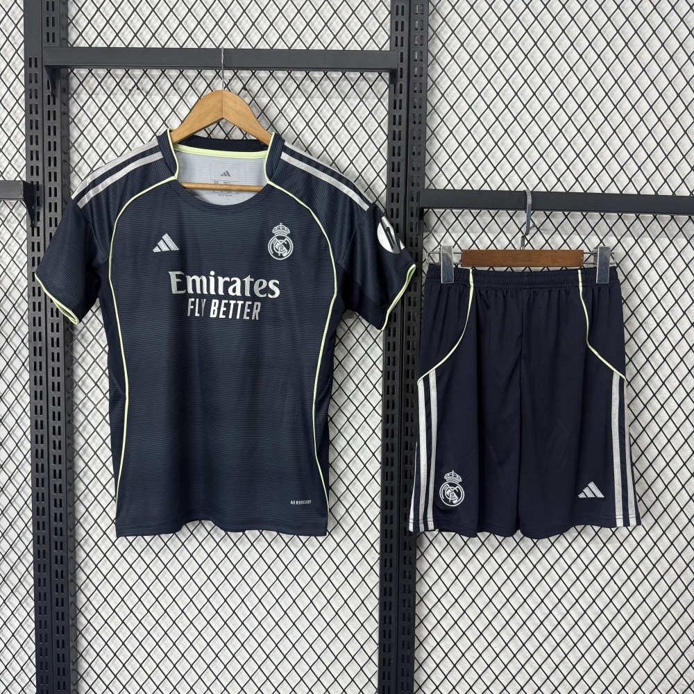 (S-3XL) 1:1 Copy Top Quality 2025/2026 2526 Real Madrid away game