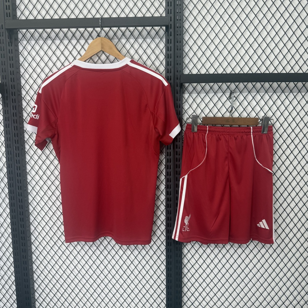 (S-3XL) 1:1 Copy Top Quality 2025/2026 2526 Liverpool home game