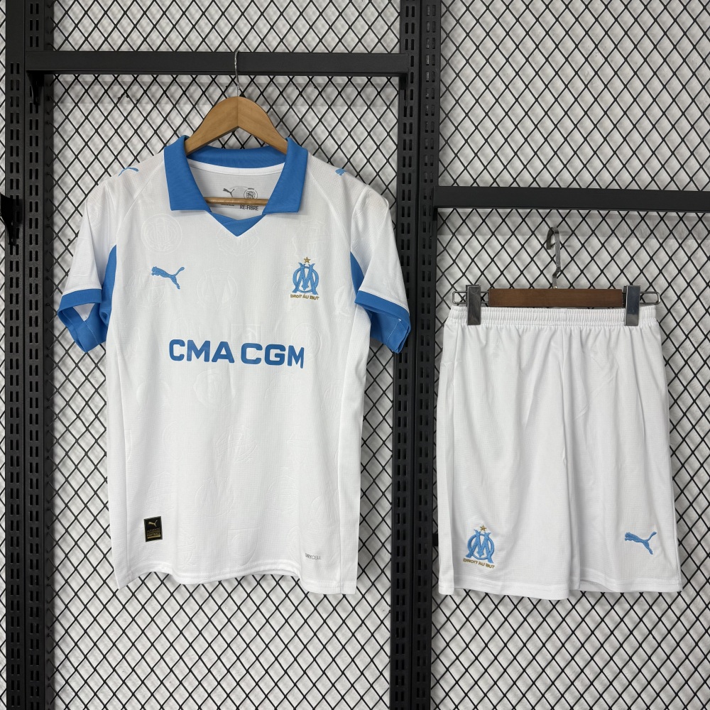 (S-3XL) 1:1 Copy Top Quality 2025/2026 2526 Marseille home game