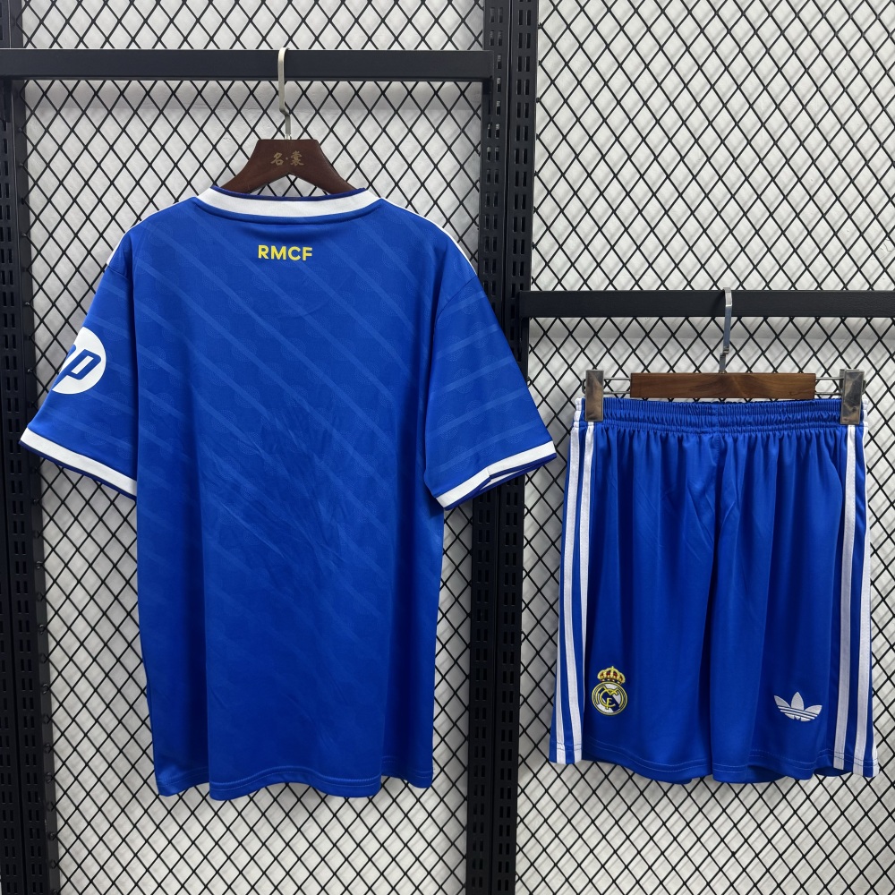 (S-3XL) 1:1 Copy Top Quality 2025/2026 2526 Real Madrid second away game