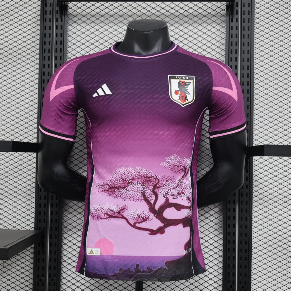 (S-3XL) 1:1 Copy Top Quality 2025/2026 Player: Japan Purple