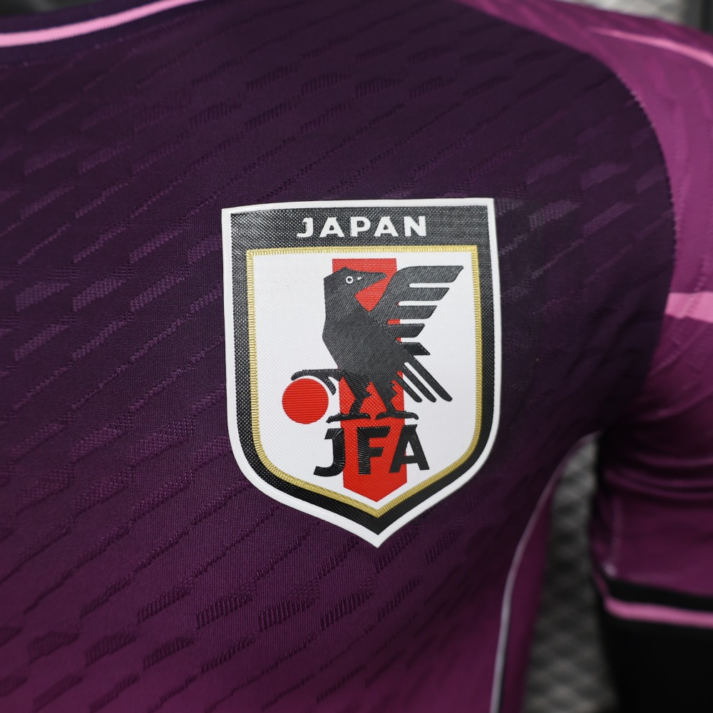(S-3XL) 1:1 Copy Top Quality 2025/2026 Player: Japan Purple