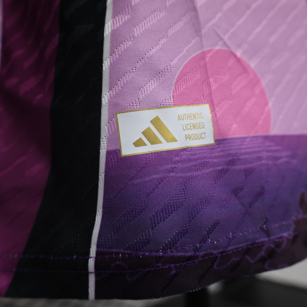 (S-3XL) 1:1 Copy Top Quality 2025/2026 Player: Japan Purple