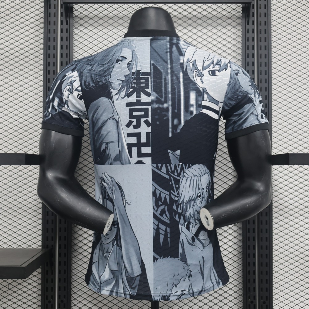 (S-3XL) 1:1 Copy Top Quality 2025/2026 Player: Tokyo Black (Japan)