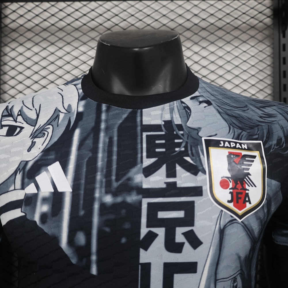 (S-3XL) 1:1 Copy Top Quality 2025/2026 Player: Tokyo Black (Japan)