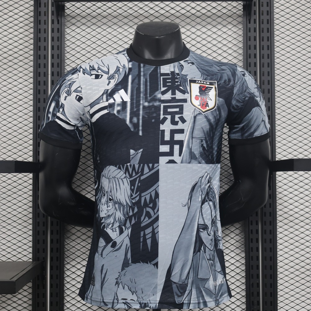(S-3XL) 1:1 Copy Top Quality 2025/2026 Player: Tokyo Black (Japan)