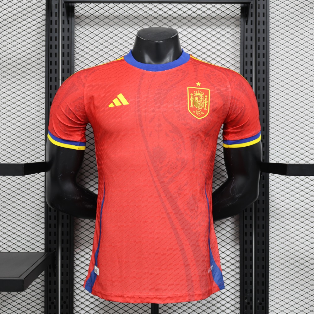 (S-3XL) 1:1 Copy Top Quality 2025/2026 Player: Spain Special Edition