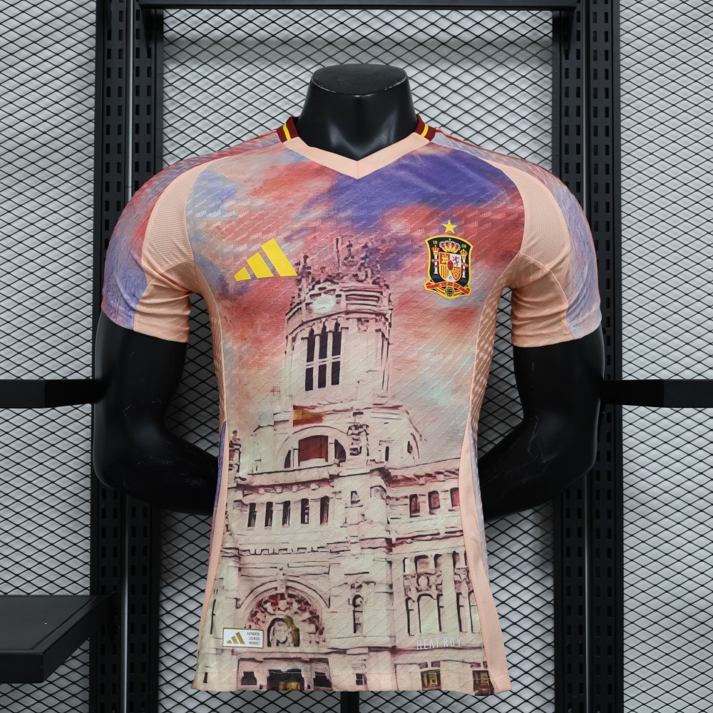 (S-3XL) 1:1 Copy Top Quality 2025/2026 Player: Spain Special Edition