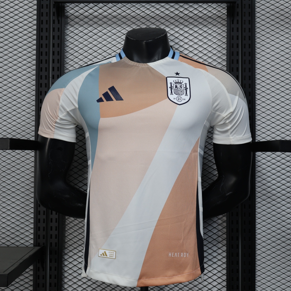 (S-3XL) 1:1 Copy Top Quality 2025/2026 Player: 25-26 Spain pre-match jersey