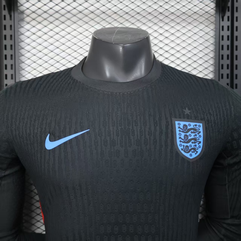 (S-3XL) 1:1 Copy Top Quality 2025/2026 Player: England black long-sleeved