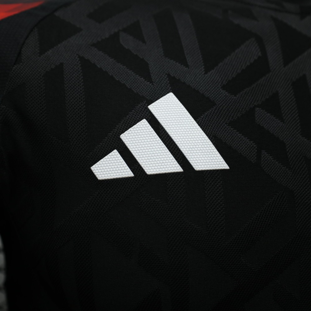 (S-3XL) 1:1 Copy Top Quality 2025/2026 Players: Germany's Special Edition Black