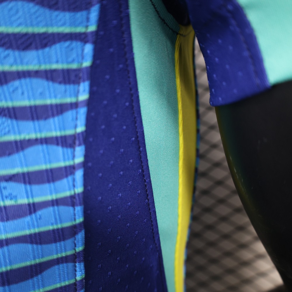 (S-3XL) 1:1 Copy Top Quality 2025/2026 Players, Brazil's away (kit)