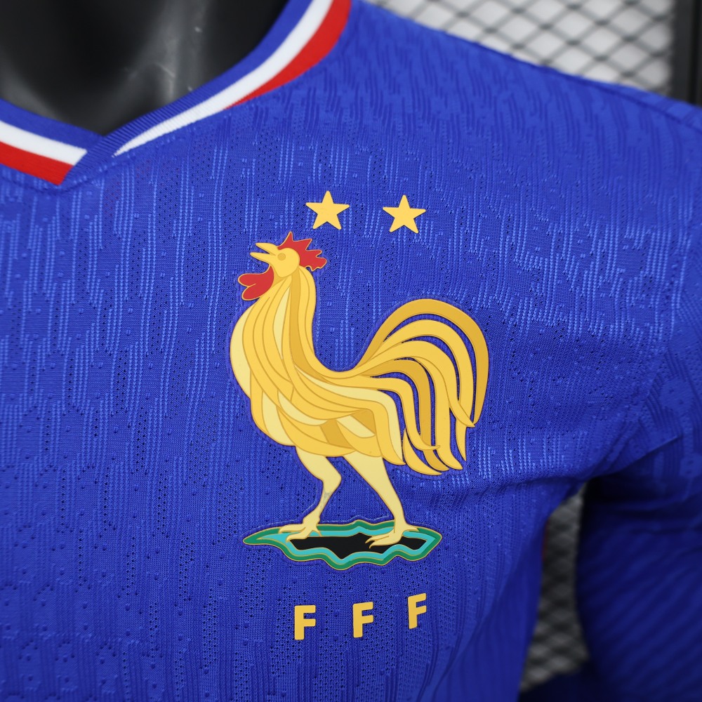 (S-3XL) 1:1 Copy Top Quality 2025/2026 France's home long-sleeves