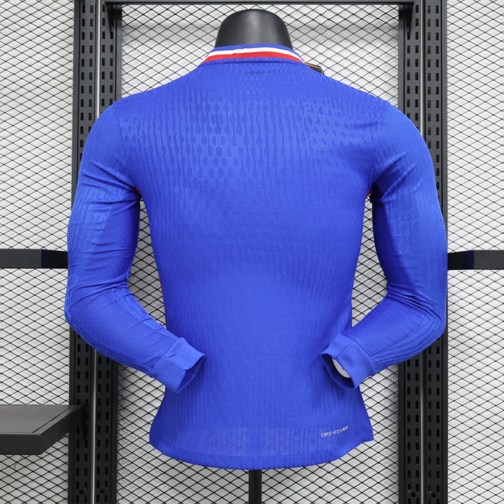 (S-3XL) 1:1 Copy Top Quality 2025/2026 France's home long-sleeves