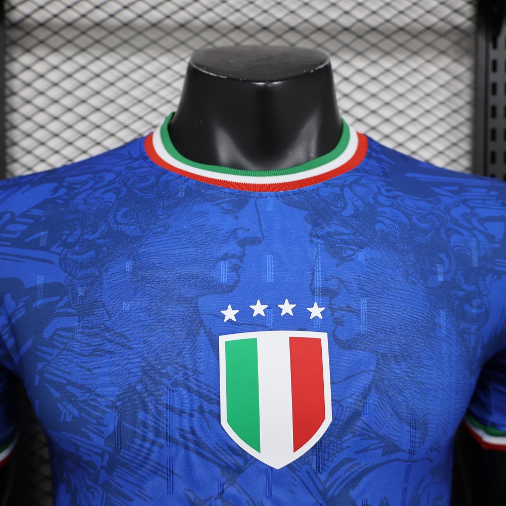 (S-3XL) 1:1 Copy Top Quality 2025/2026 Players: Italy Special Edition