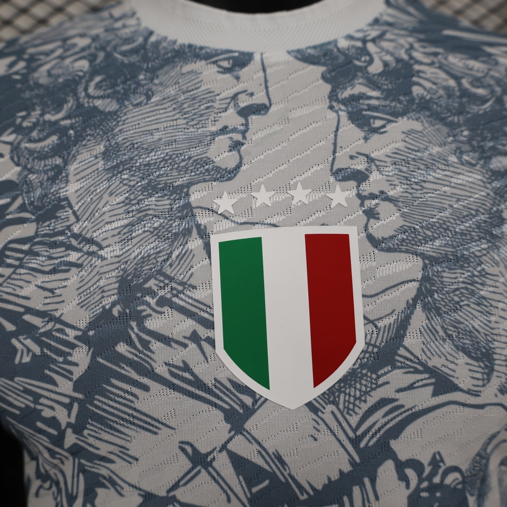 (S-3XL) 1:1 Copy Top Quality 2025/2026 Players: Italy Special Edition White