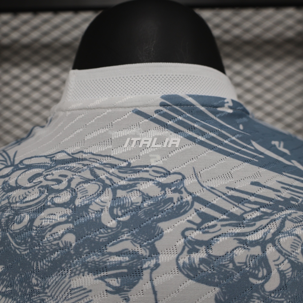 (S-3XL) 1:1 Copy Top Quality 2025/2026 Players: Italy Special Edition White