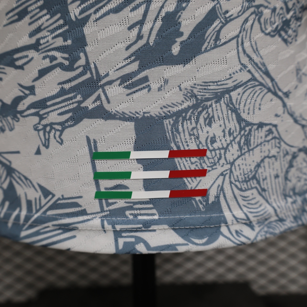 (S-3XL) 1:1 Copy Top Quality 2025/2026 Players: Italy Special Edition White