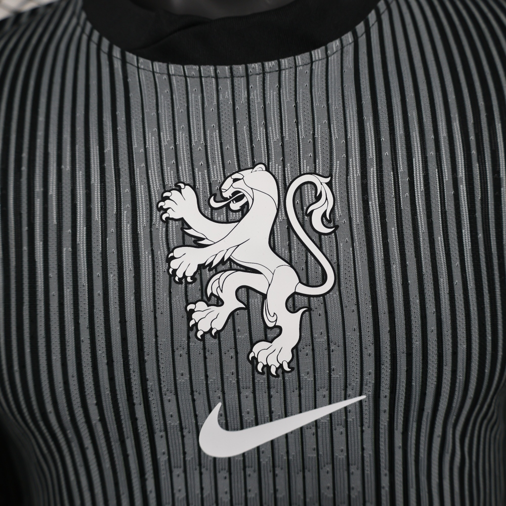 (S-3XL) 1:1 Copy Top Quality 2025/2026 Players: Netherlands Goalkeeper Black