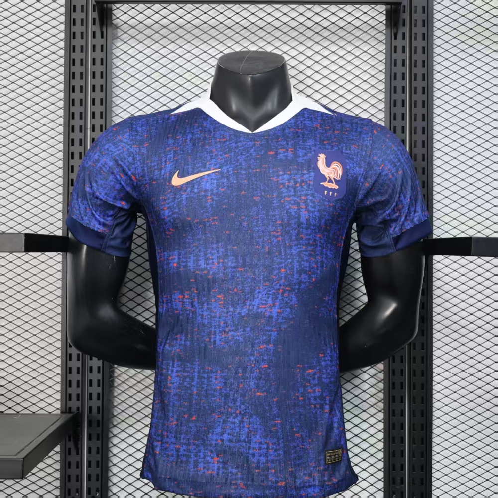 (S-3XL) 1:1 Copy Top Quality 2025/2026 Players: 25 France's Home (Kit)