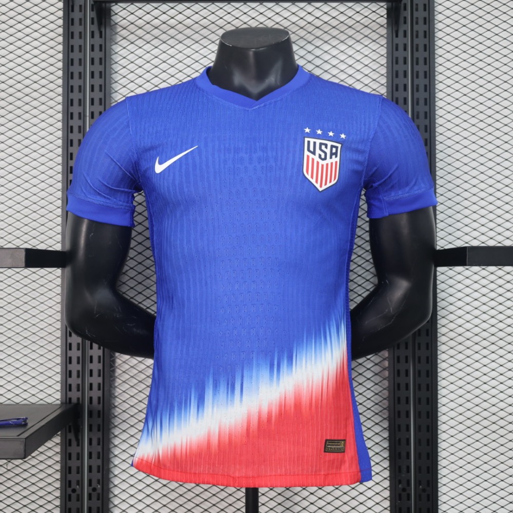 (S-3XL) 1:1 Copy Top Quality 2025/2026 Player: 24 USA Home
