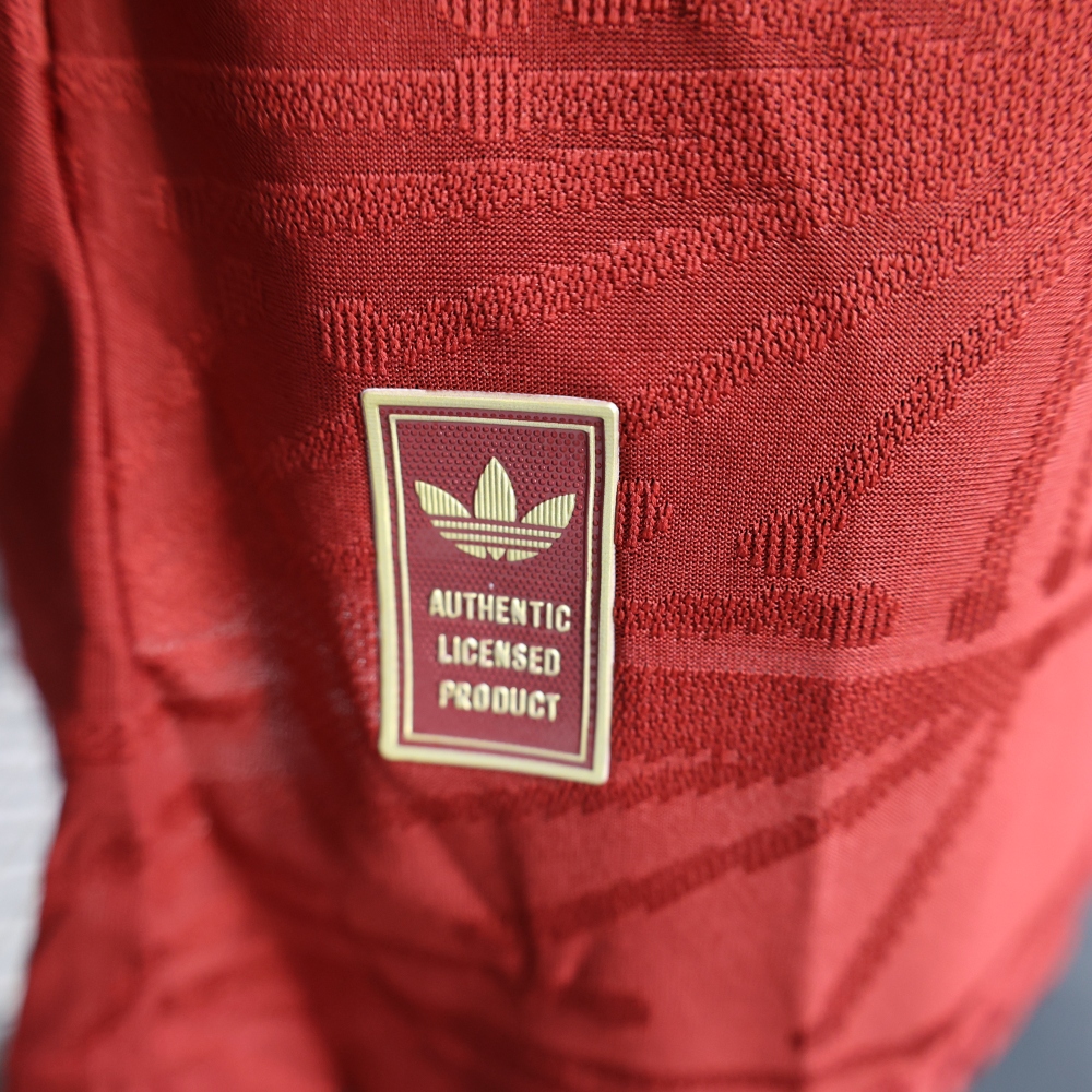 (S-3XL) 1:1 Copy Top Quality 2025/2026 Player: Long-sleeved Mexico Red