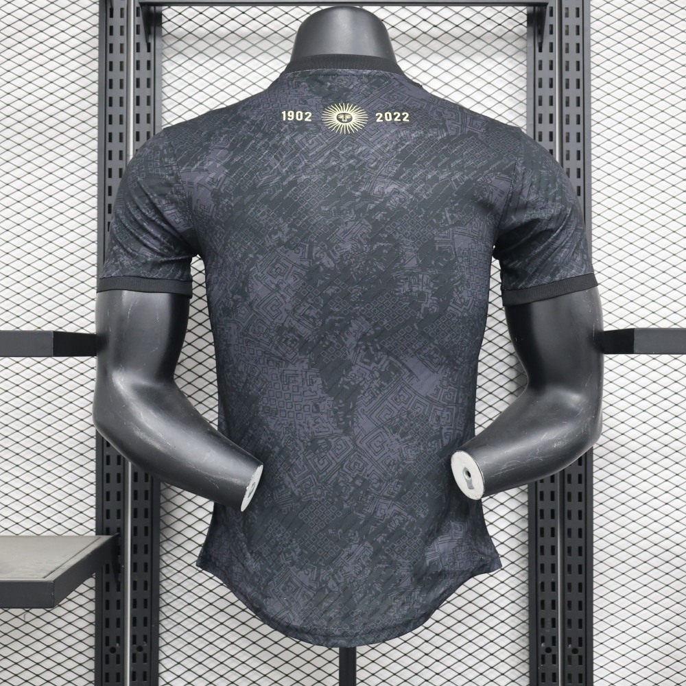 (S-3XL) 1:1 Copy Top Quality 2025/2026 Player: Argentina Special Edition Black
