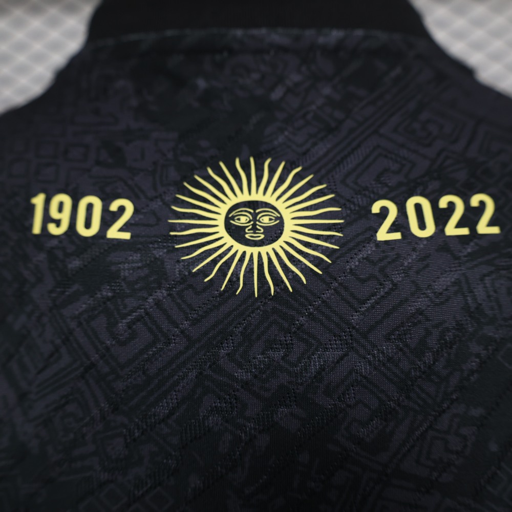 (S-3XL) 1:1 Copy Top Quality 2025/2026 Player: Argentina Special Edition Black