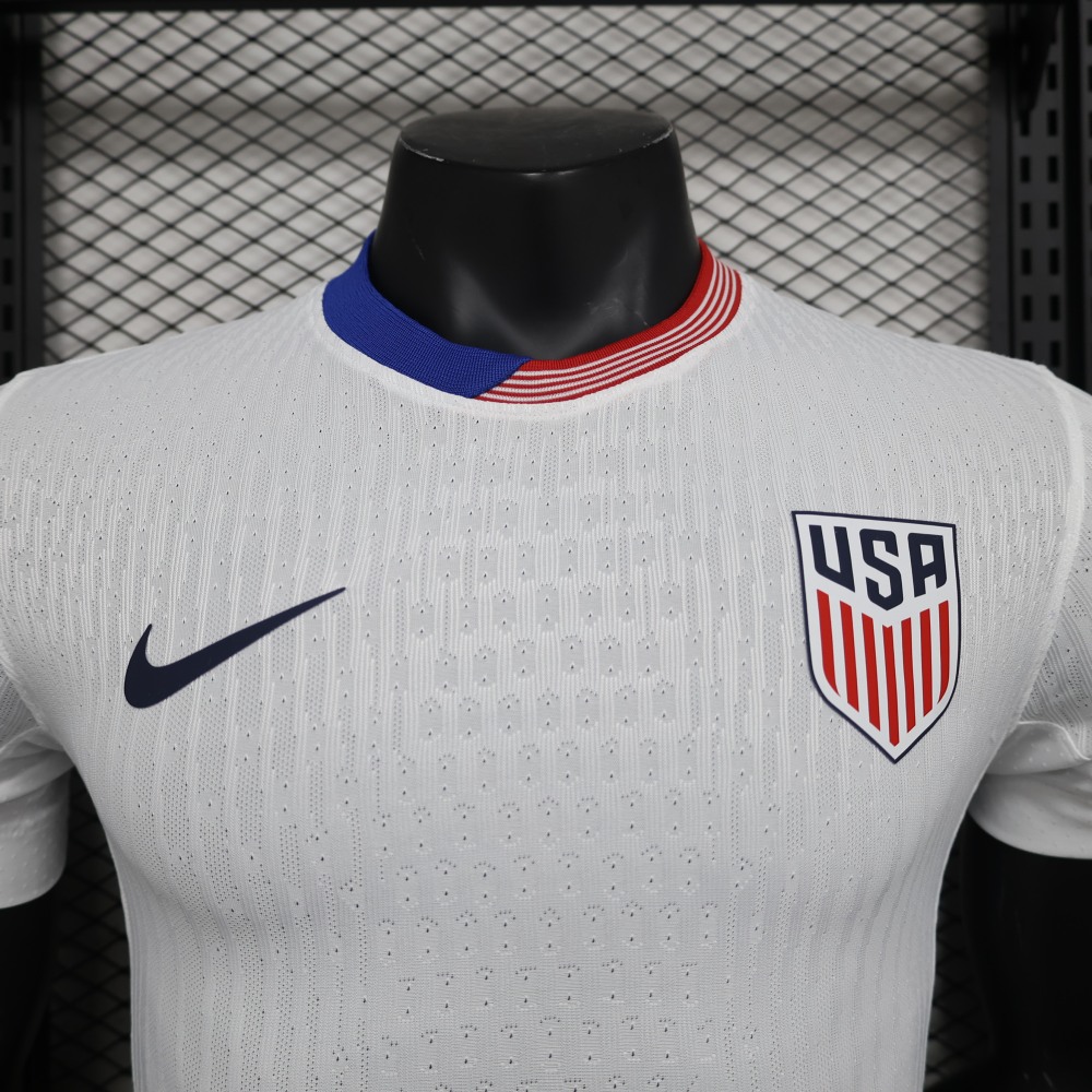(S-3XL) 1:1 Copy Top Quality 2025/2026 Player: 24 New USA Home