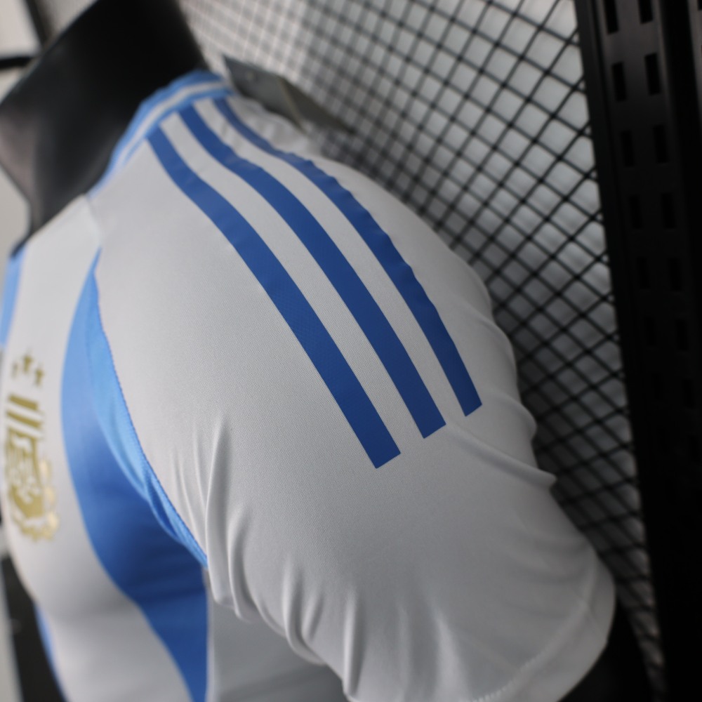 (S-3XL) 1:1 Copy Top Quality 2025/2026 Player: New Argentina Home