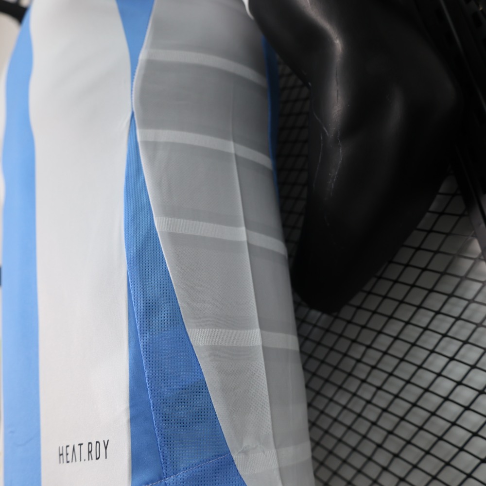 (S-3XL) 1:1 Copy Top Quality 2025/2026 Player: New Argentina Home