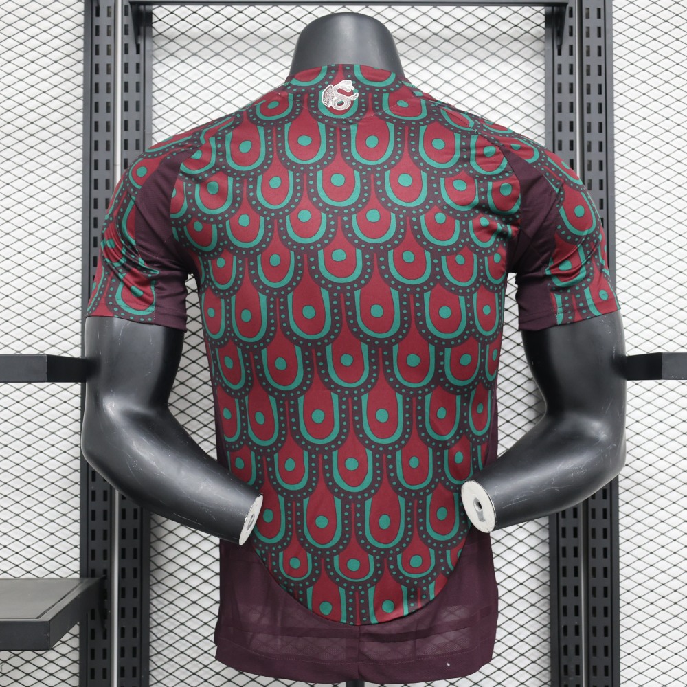 (S-3XL) 1:1 Copy Top Quality 2025/2026 Player: Mexico Home