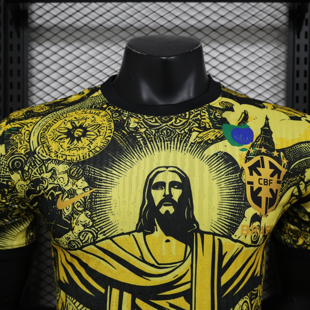 (S-3XL) 1:1 Copy Top Quality 2025/2026 Player: Brazil Special Edition