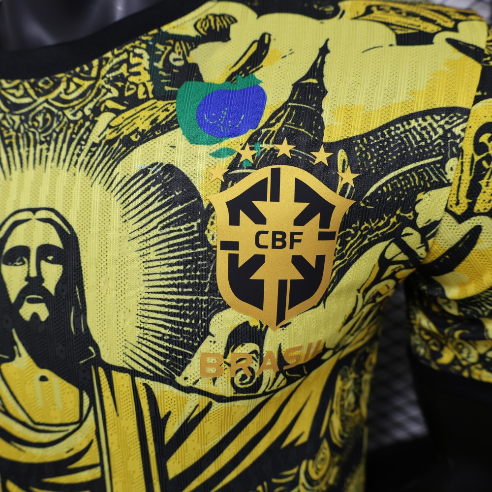 (S-3XL) 1:1 Copy Top Quality 2025/2026 Player: Brazil Special Edition