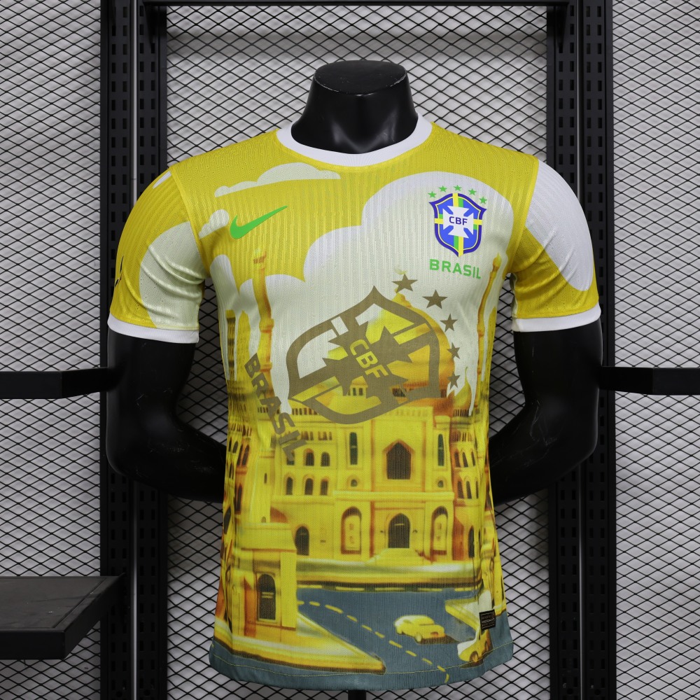 (S-3XL) 1:1 Copy Top Quality 2025/2026 Player: Brazil Special Edition