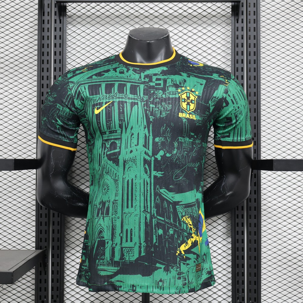 (S-3XL) 1:1 Copy Top Quality 2025/2026 Player: Brazil Special Edition