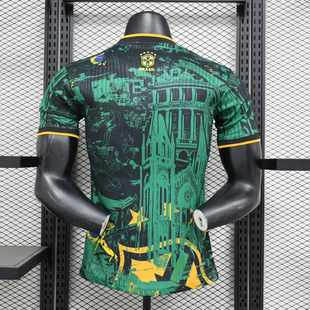 (S-3XL) 1:1 Copy Top Quality 2025/2026 Player: Brazil Special Edition