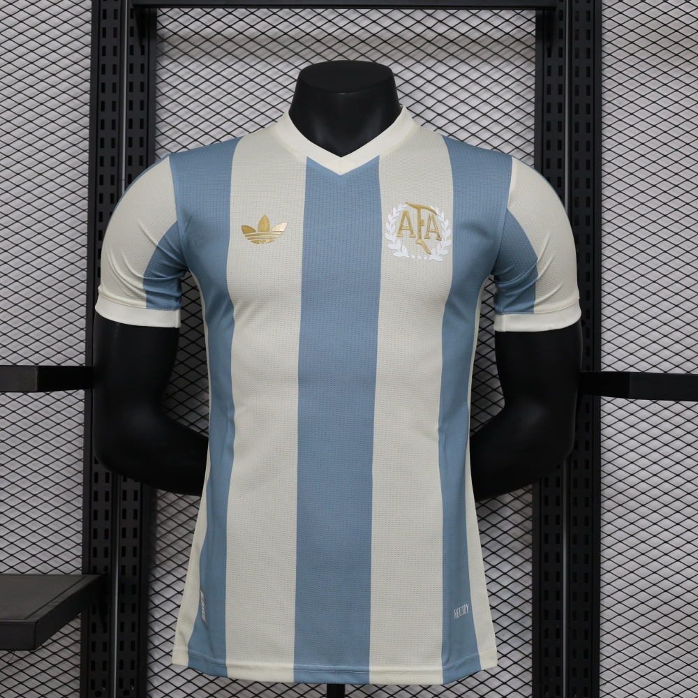 (S-3XL) 1:1 Copy Top Quality 2025/2026 Player: Argentina Anniversary Edition