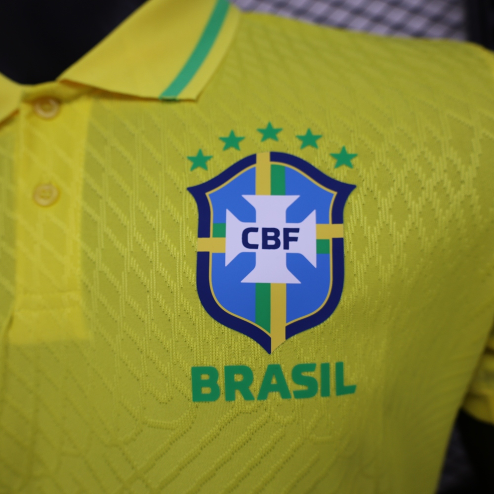 (S-3XL) 1:1 Copy Top Quality 2025/2026 Player: Brazilian POLO shirt