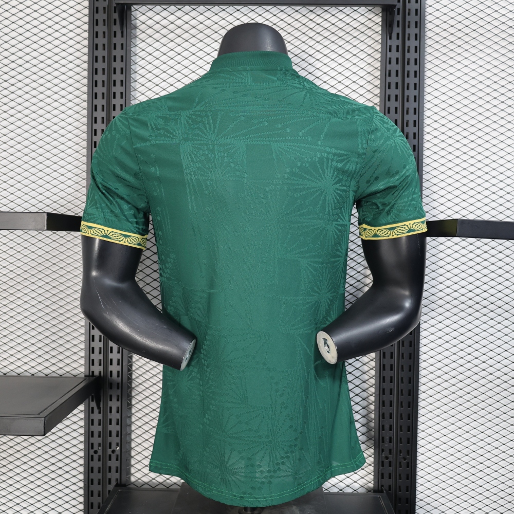 (S-3XL) 1:1 Copy Top Quality 2025/2026 Player: Mexico Trophy Edition Green