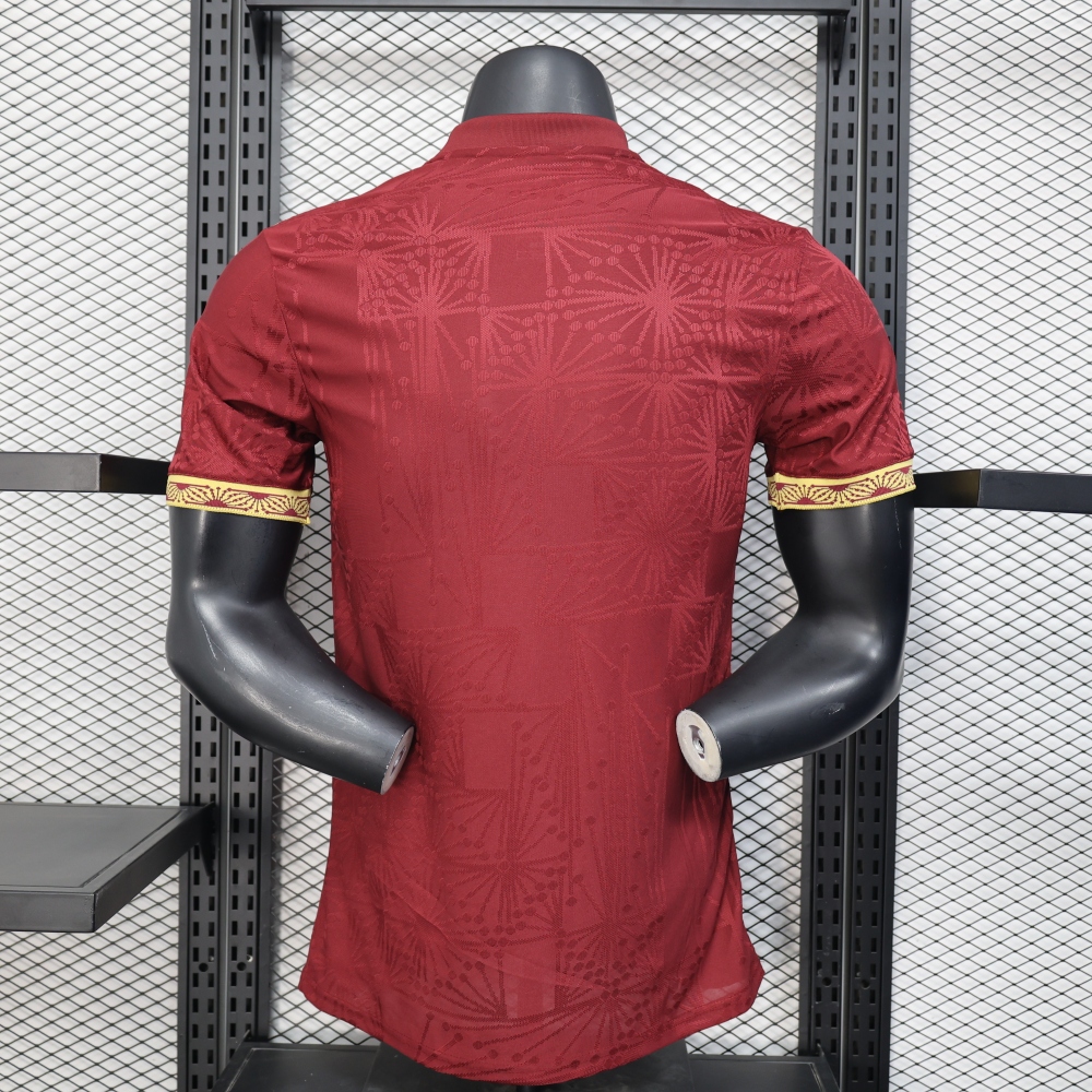 (S-3XL) 1:1 Copy Top Quality 2025/2026 Player: Mexico Trophy Edition Red