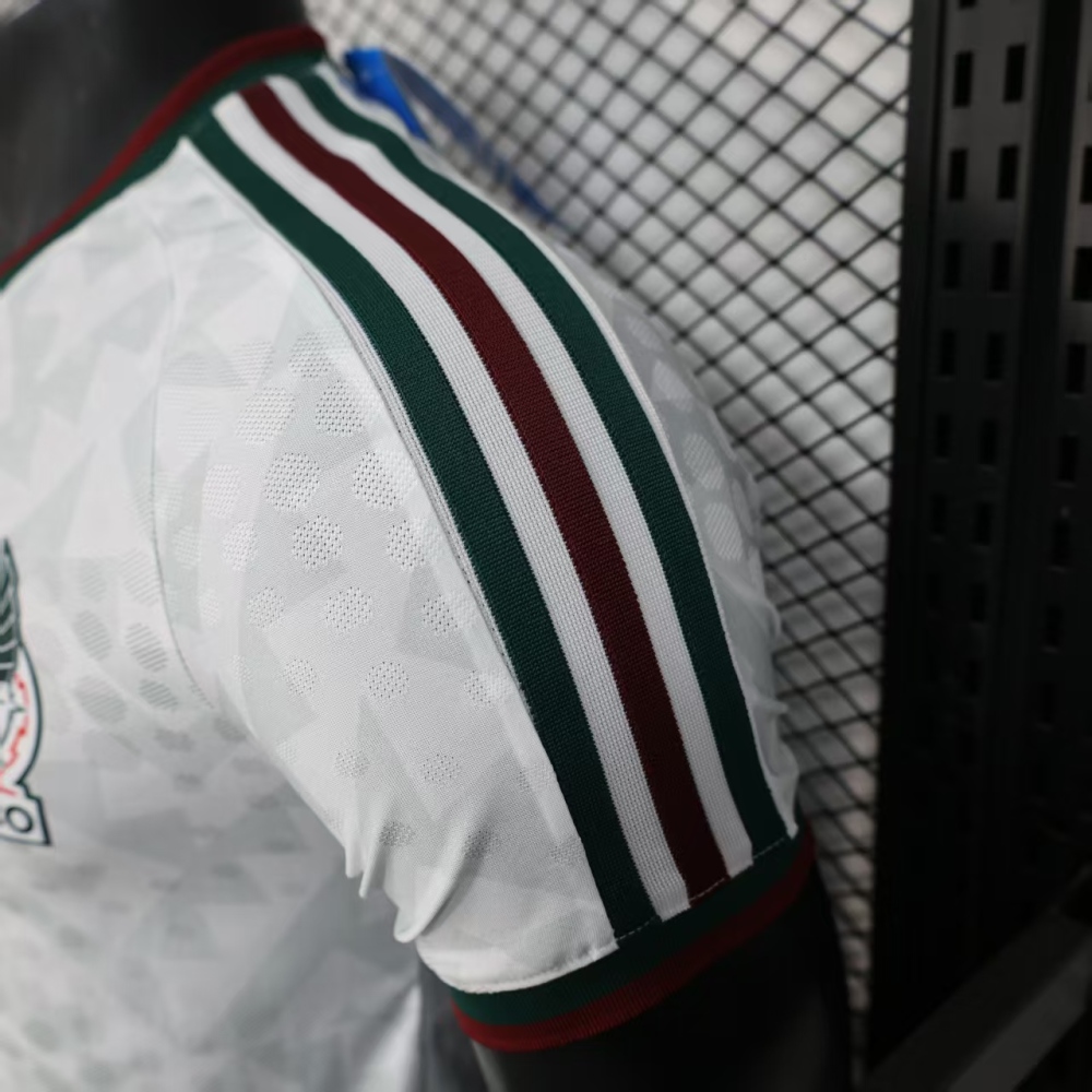 (S-3XL) 1:1 Copy Top Quality 2025/2026 Player: Mexico White