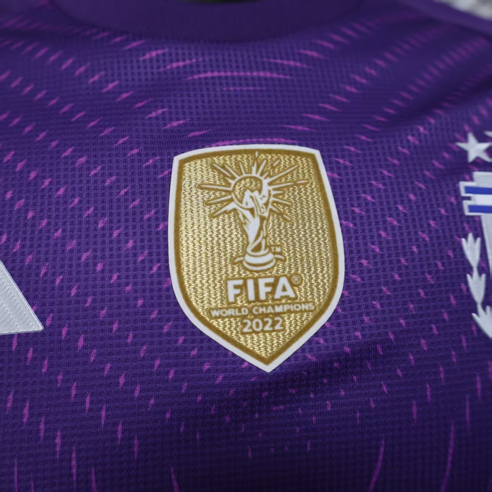 (S-3XL) 1:1 Copy Top Quality 2025/2026 Player: Argentina Purple