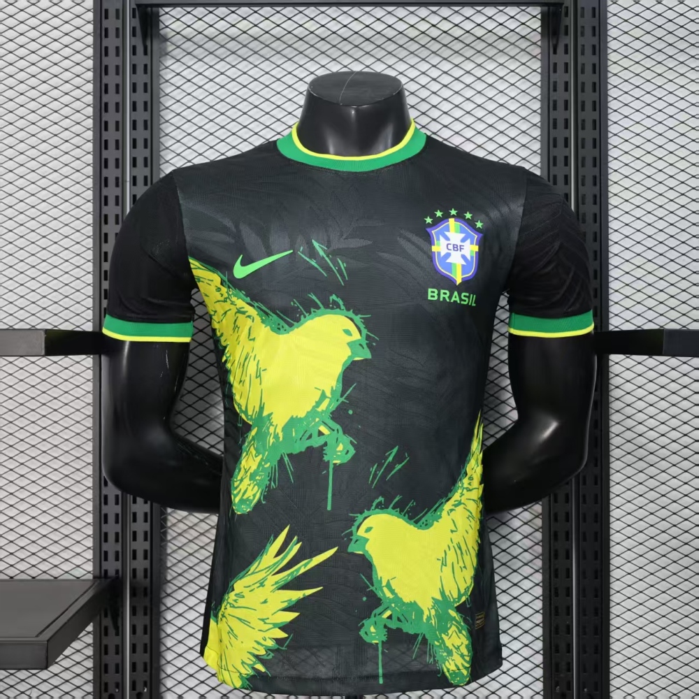 (S-3XL) 1:1 Copy Top Quality 2025/2026 Player: Brazil Special Edition