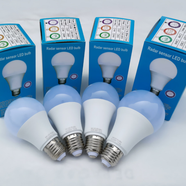 Led Sensor Bulb LED Sensor Bulb Sound Sensor Bulb PIR Motion Sensor Bulb Radar Sensor ...