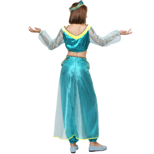 Sexy Middle Eastern Arab Girl Fancy Dress American Movie Anime Uniform PQPS9248